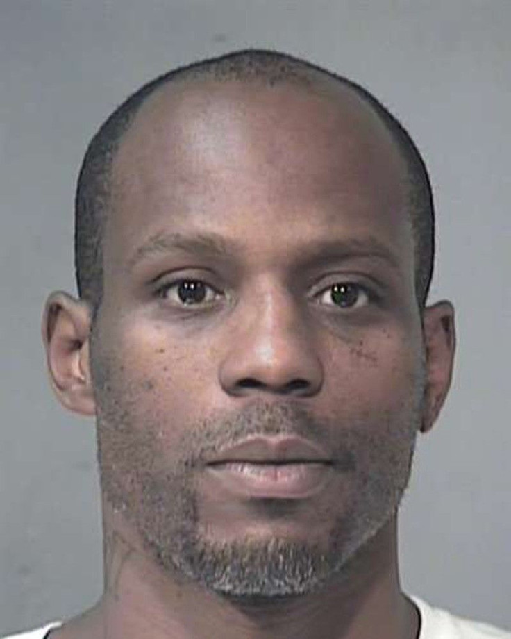 Booking mug shot of rapper DMX in Arizona