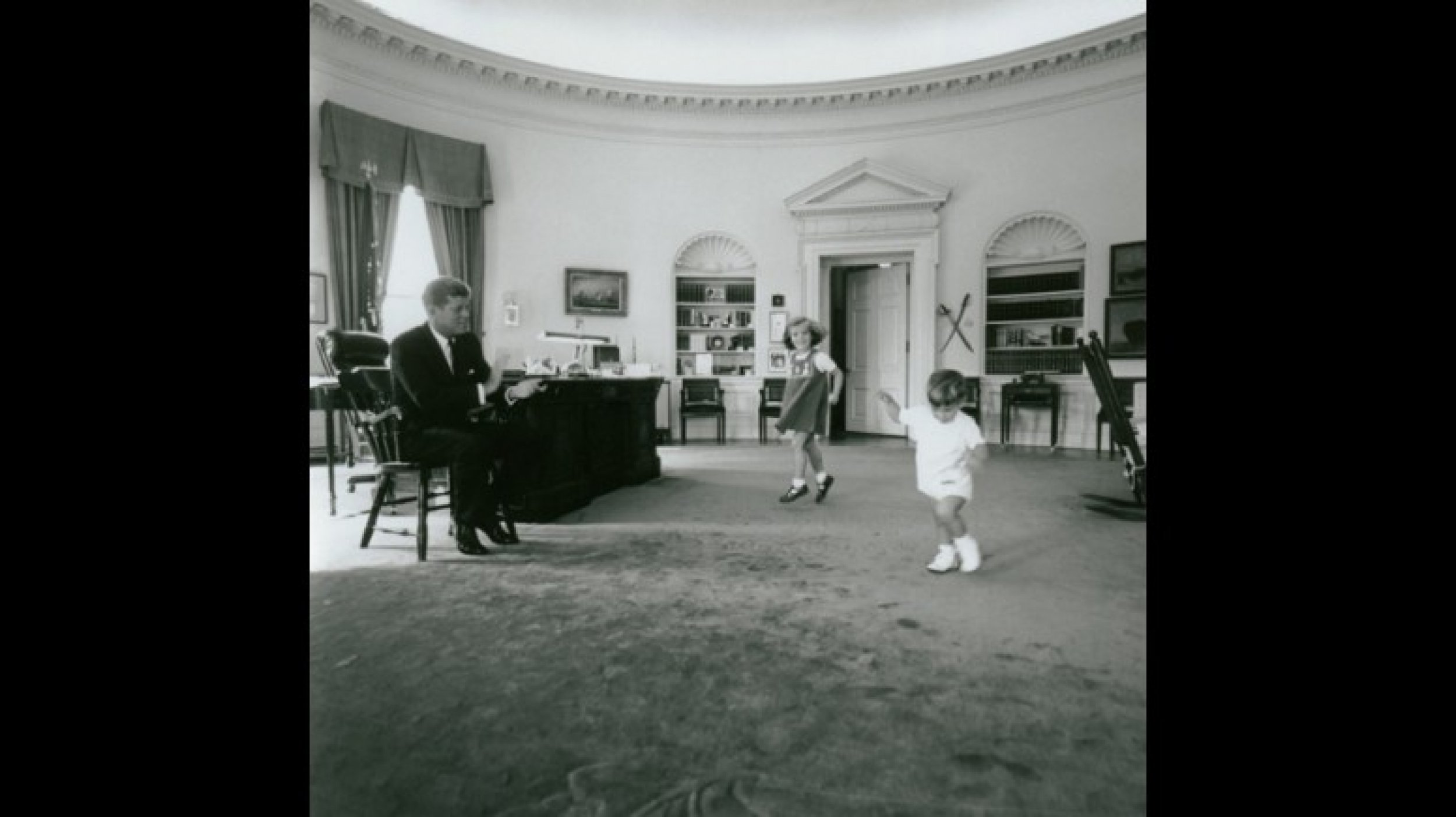 Rare Candid Moments of Family Life at the White House.