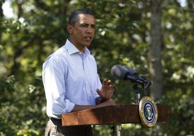 Barack Obama Hurricane Irene