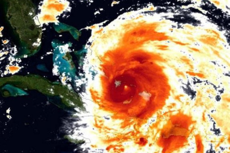 Eye of Hurricane Irene