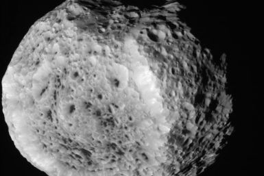 NASA Captures Spectacular Cosmic Images of Saturn’s Oddly Shaped Moon Hyperion.