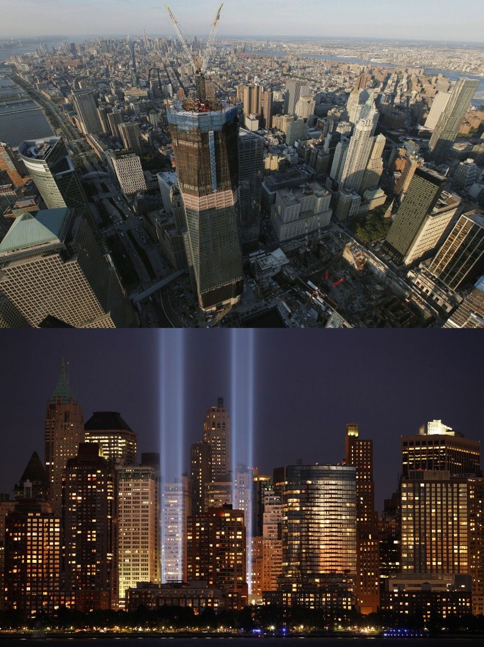World Trade Center Then and Now 