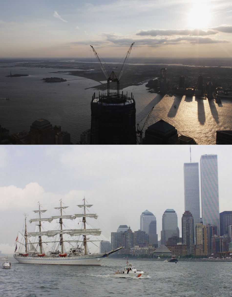 World Trade Center Then and Now 