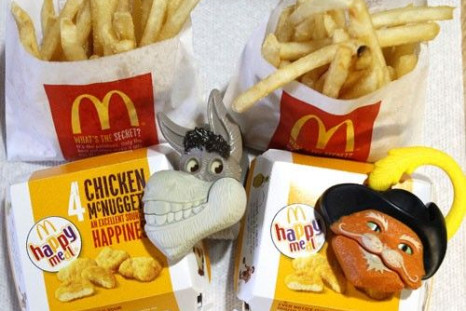 McDonald's Happy Meal are pictured in Los Angeles
