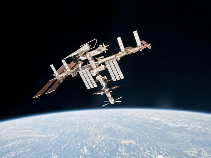 The International Space Station and the Docked Space Shuttle Endeavour