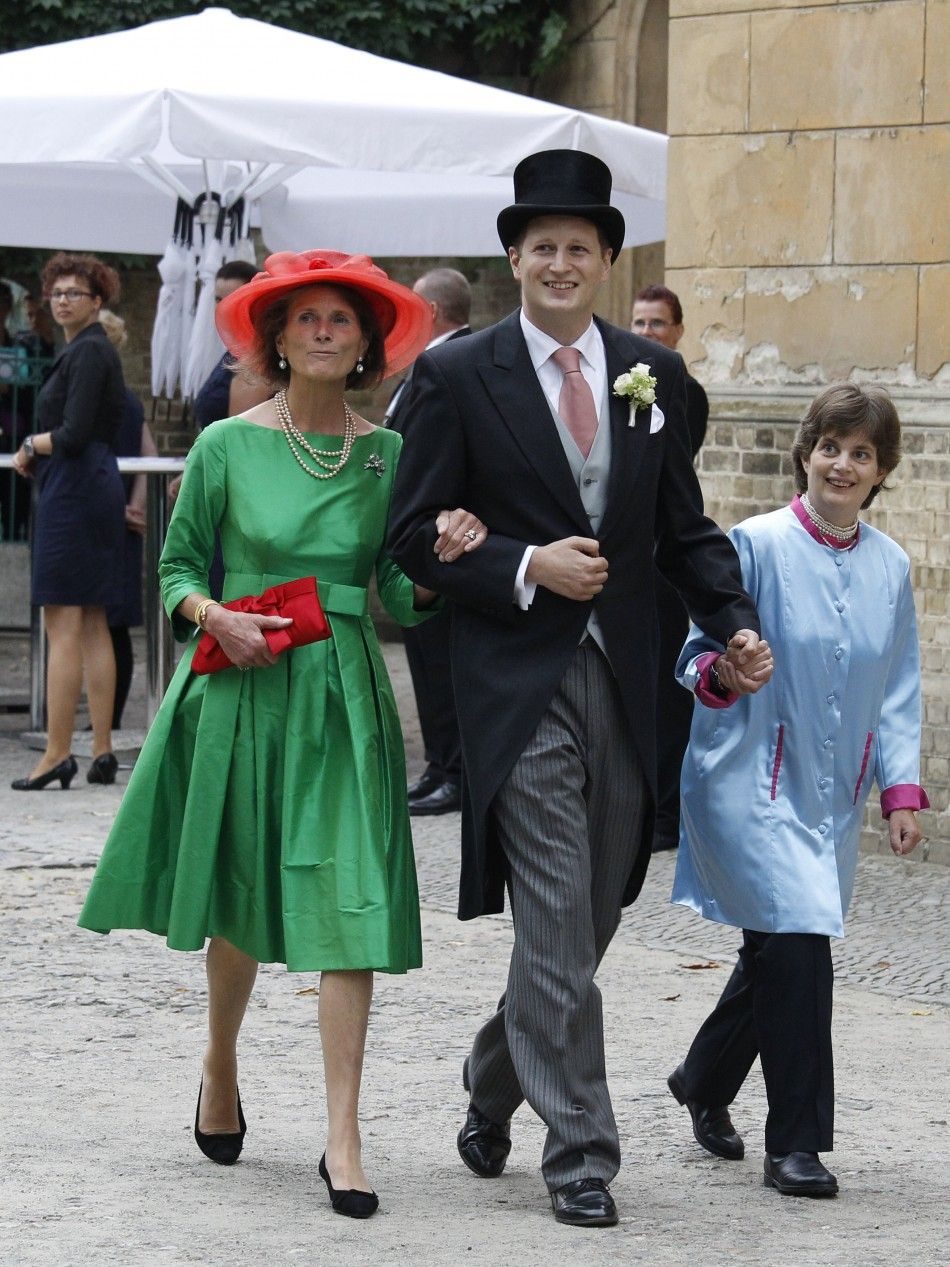 Outdated and All Frilled Dresses Rule German Royal Wedding