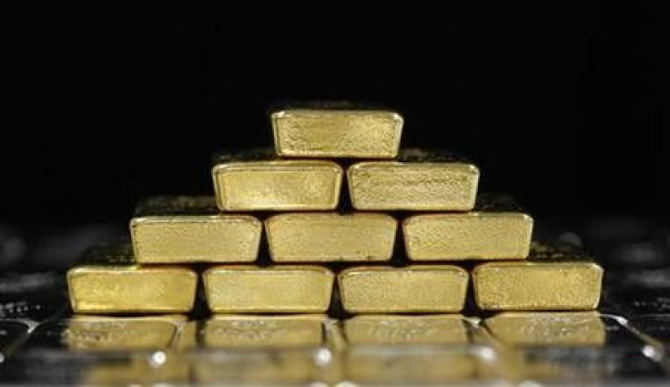 Gold and silver bars are pictured at the Austrian Gold and Silver Separating Plant 'Oegussa' in Vienna August 26, 2011.