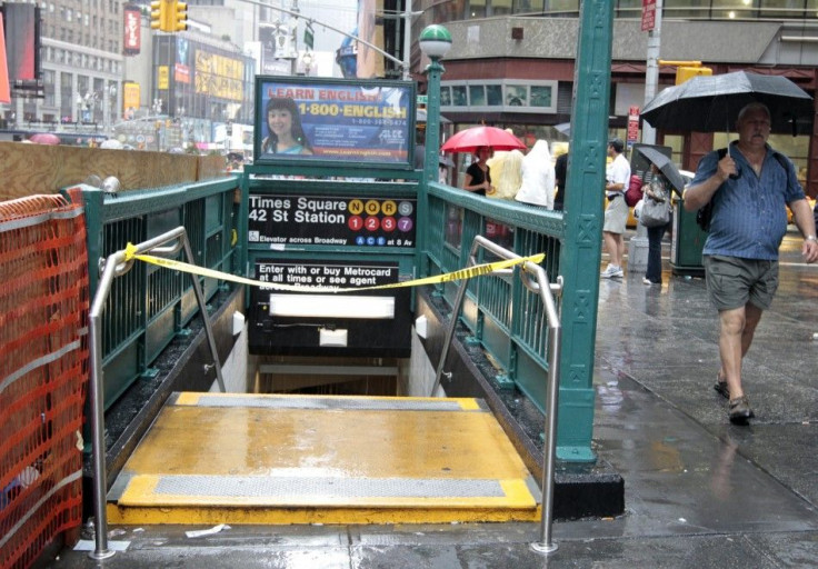 Hurricane Irene public transportation