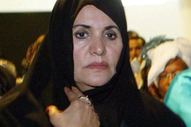 Safia Gaddafi, wife of the colonel