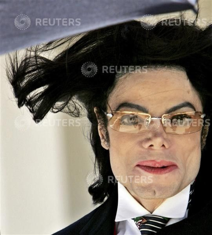 Pop entertainer Michael Jackson