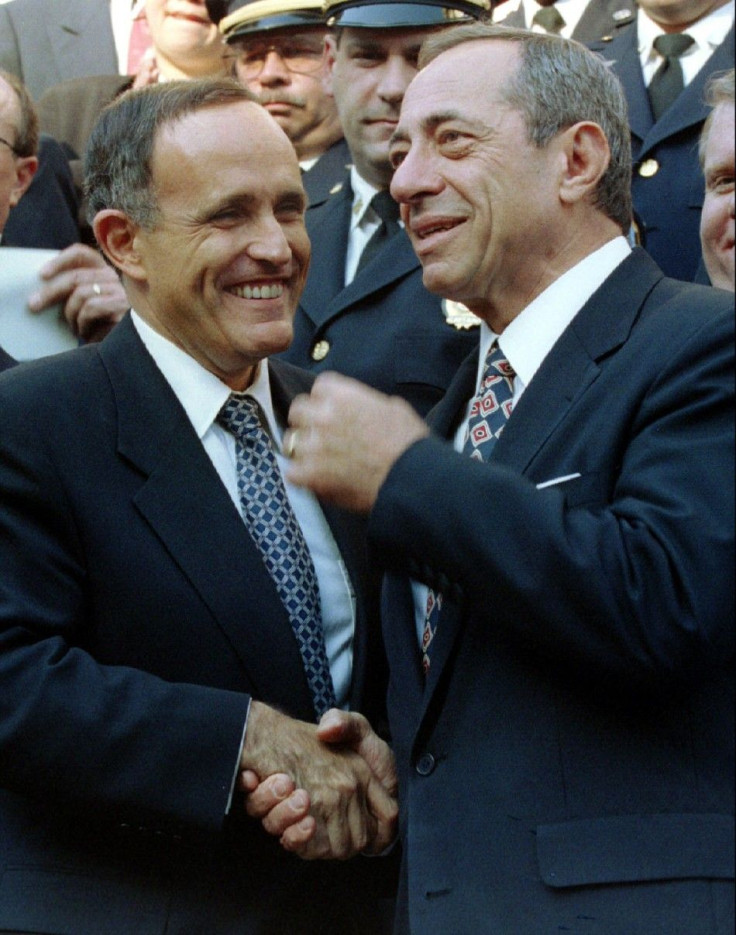 Rudolph Giuliani and Mario Cuomo
