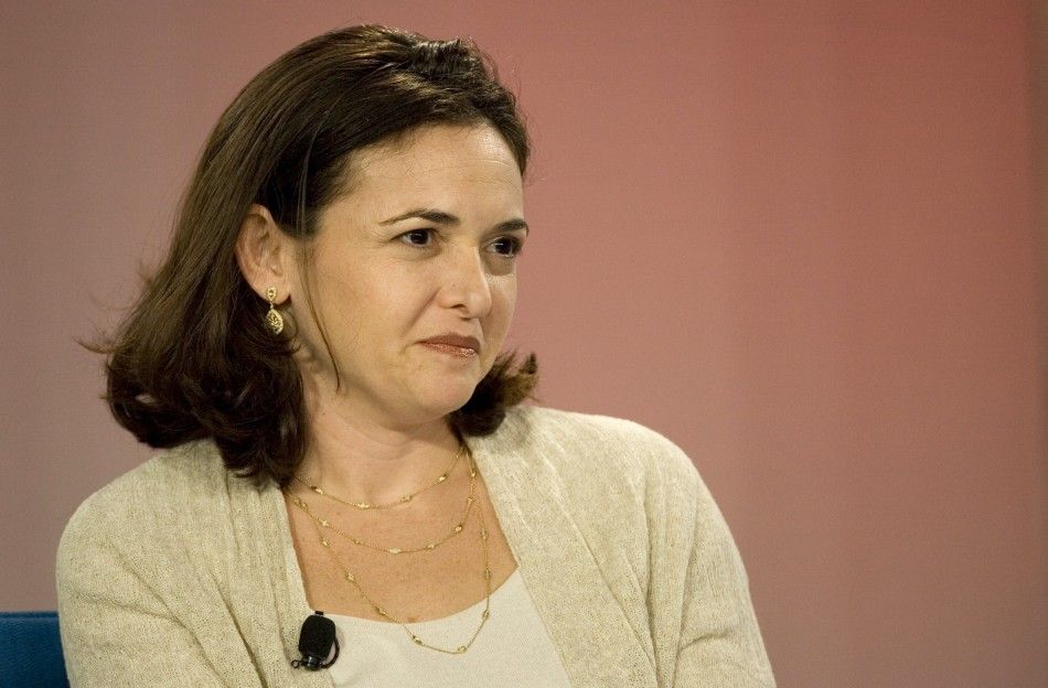 5.Sheryl Sandberg Chief Operating Officer, Facebook.com