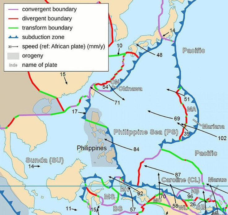Japan plate tectonics