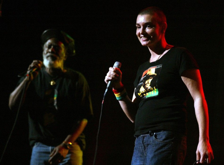 Sinead O Connor performs with Burning Spear at Jammy Awards in New York.