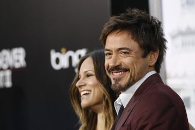 Downey Jr. and his wife Susan pose at the premiere of &quot;The Hangover Part II&quot; at Grauman&#039;s Chinese theatre in Hollywood