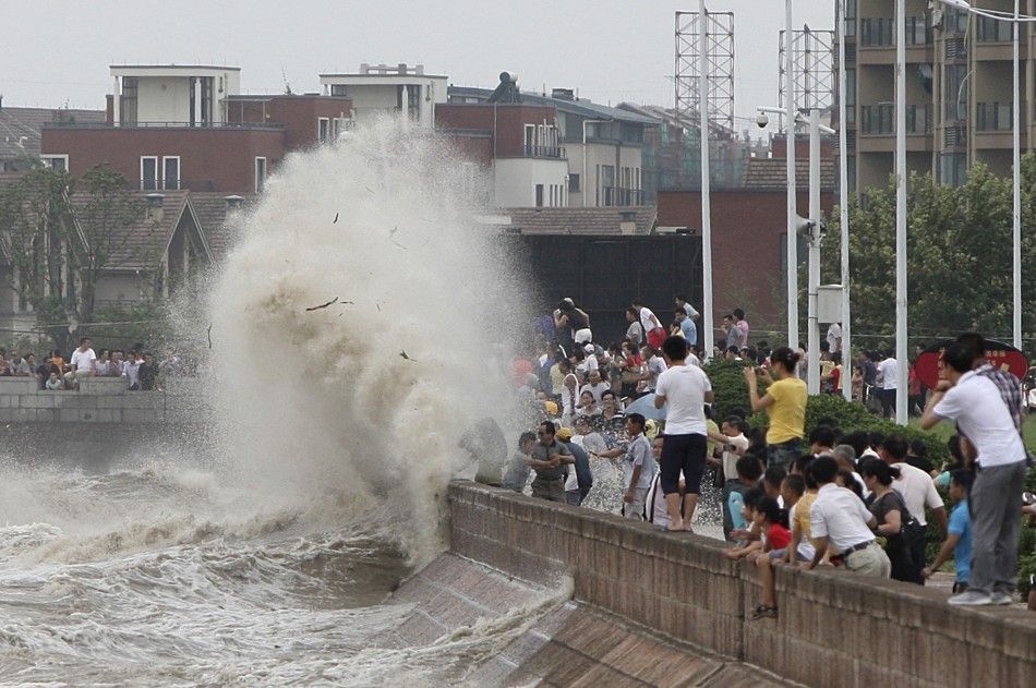 Typhoon Nanmadol Hits Asia