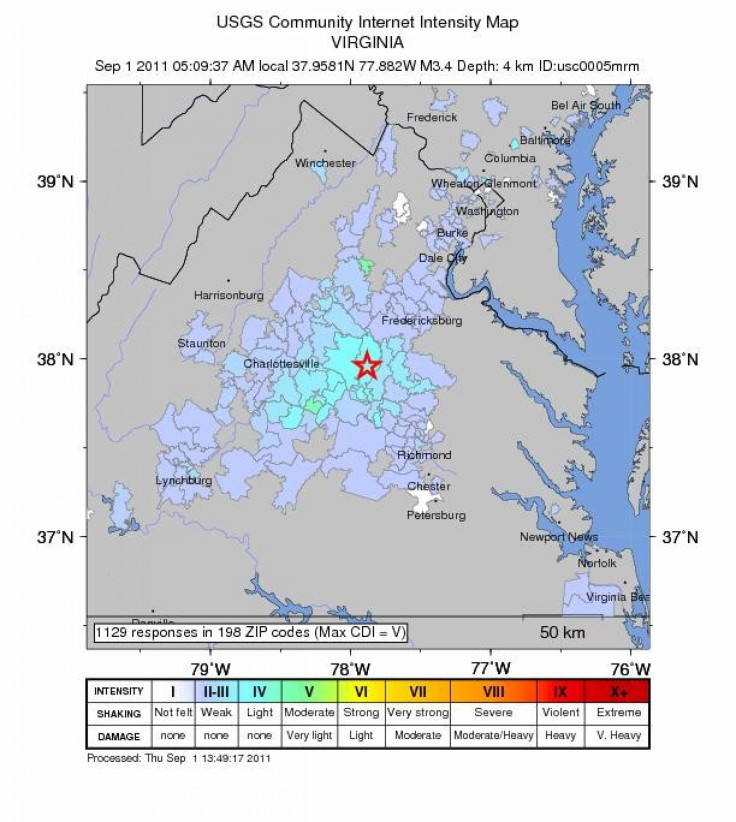 Aftershock Virginia