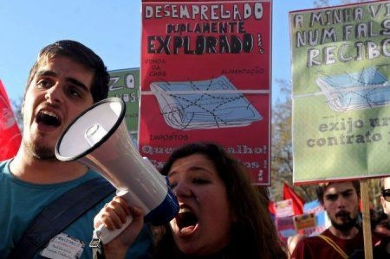 Portugese youth protest over budget cuts