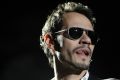 Singer Marc Anthony performs during a concert as part of his Iconos World Tour in Caracas
