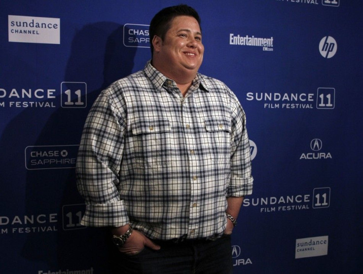 Cast member Chaz Bono poses for the media before the screening of the film &quot;Becoming Chaz&quot; during Sundance Film Festival in Park City