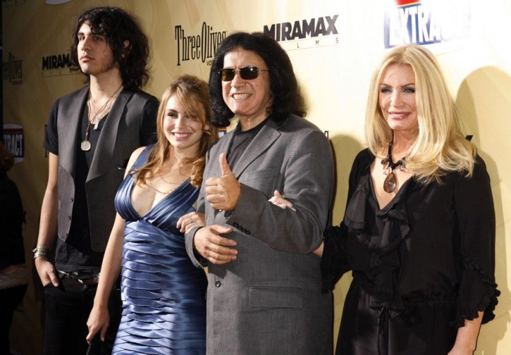 Gene Simmons at the premiere of the film &quot;Extract&quot; in Hollywood