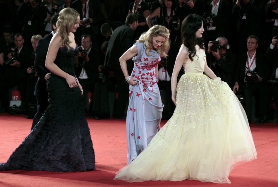 Venice Film Festival 2011 Leading Ladies Flaunt their Red Carpet Gowns 