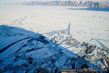Greenland's Petermann Glacier 