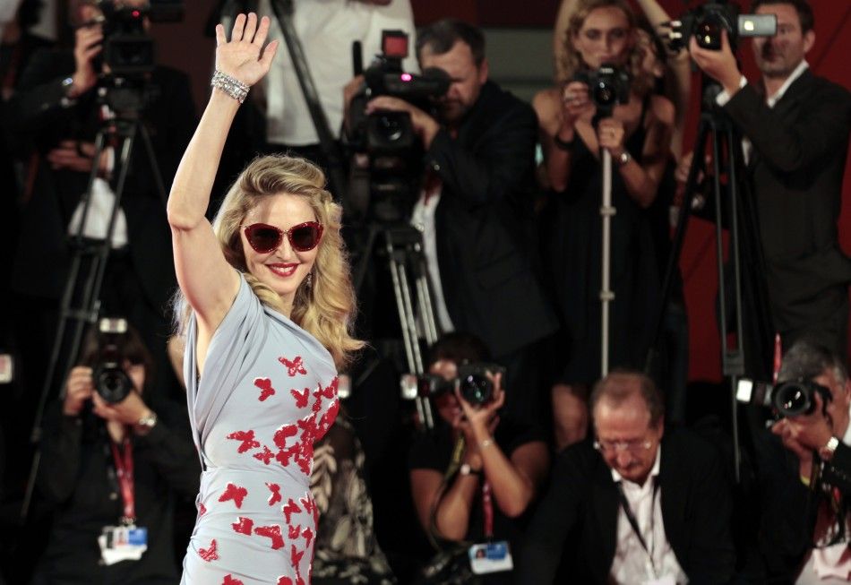 I am a Material Girl Well, Madonnas Style at Venice Film Festival says it All
