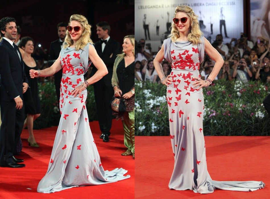 I am a Material Girl Well, Madonnas Style at Venice Film Festival says it All