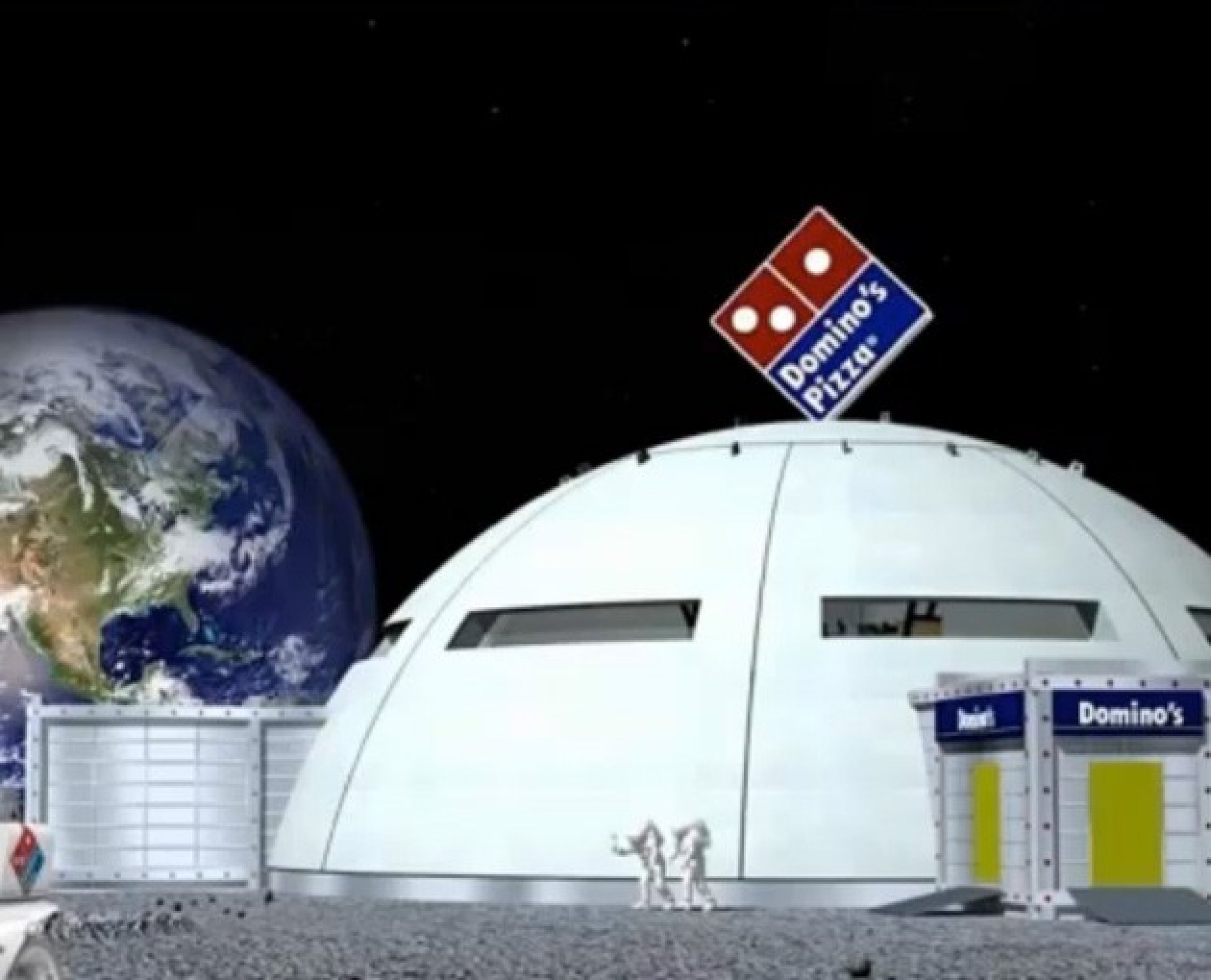 Domino039s Pizza on the Moon