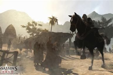 An undated screenshot from the video game &quot;Assassin&#039;s Creed.&quot;