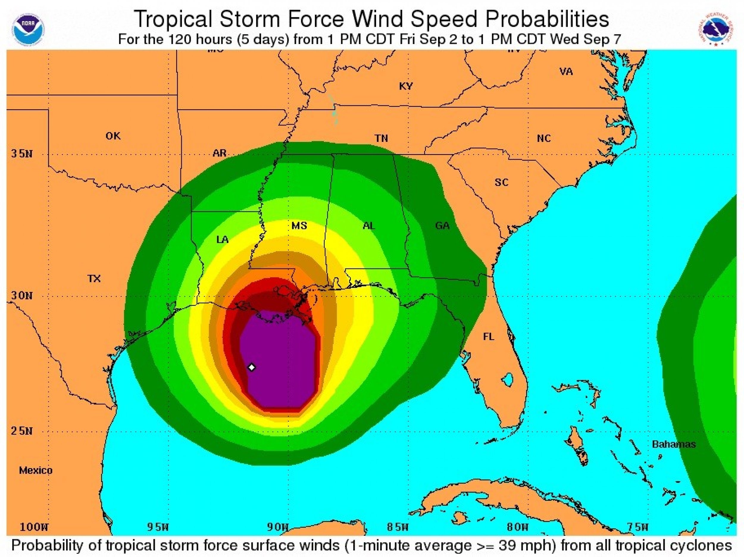 Katia Path Shaping Up as Another Earl; Tropical Storm Lee Flooding