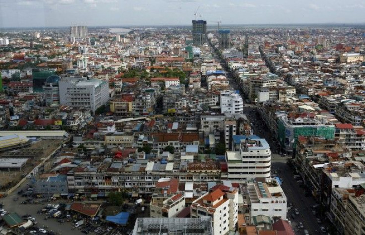 A view of Phnom Penh