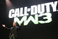 Activision Publishing CEO Eric Hirshberg speaks during the premiere of the video game &quot;Call of Duty: Modern Warfare 3&quot; in Los Angeles, California 