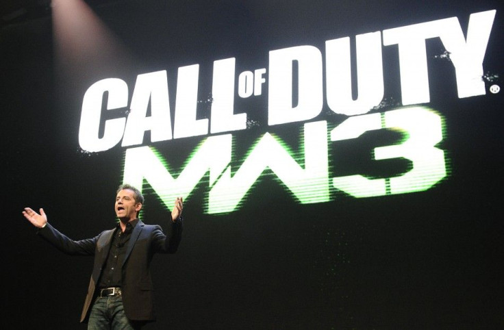 Activision Publishing CEO Eric Hirshberg speaks during the premiere of the video game &quot;Call of Duty: Modern Warfare 3&quot; in Los Angeles, California 