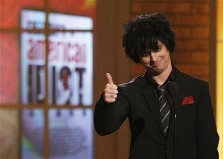 Billie Joe Armstrong of the band ''Green Day'' 