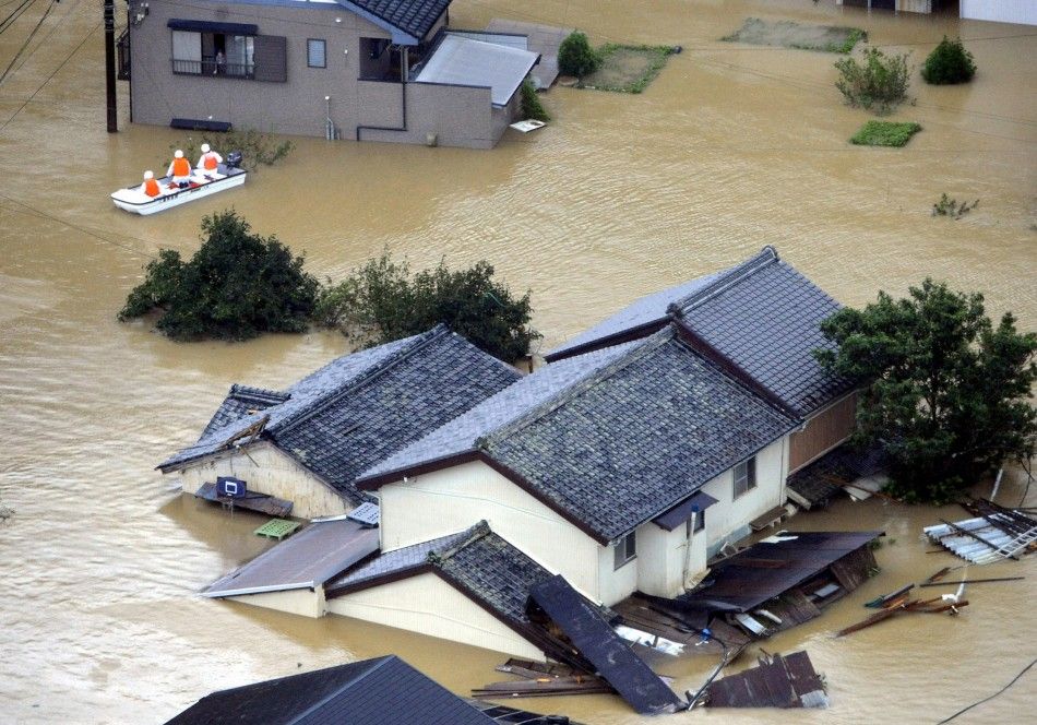 Typhoon Talas Pounds Japan with Rain, Flood, Landslide and Damages
