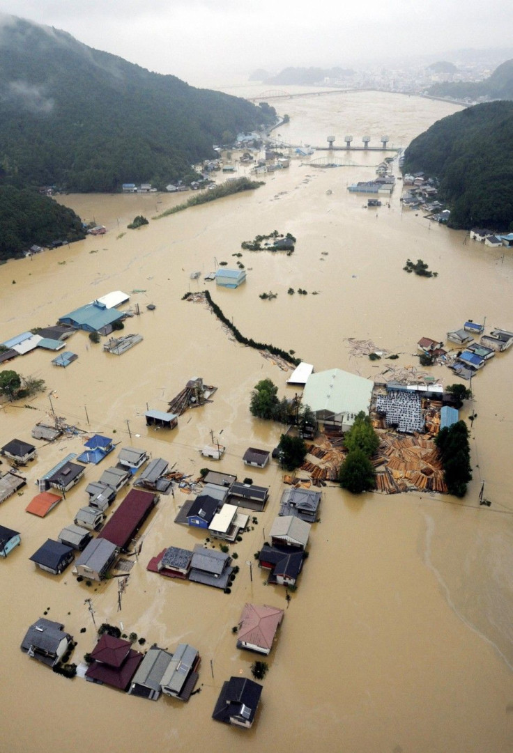 Typhoon Talas Pounds Japan with Rain, Flood, Landslide and Damages