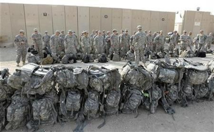 U.S. soldiers of the 1st Battalion