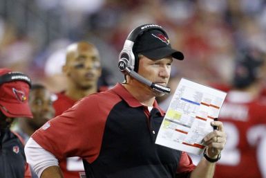Arizona Cardinals head coach Whisenhunt in the fourth quarter against the Dallas Cowboys during an NFL game in Glendale, Arizona