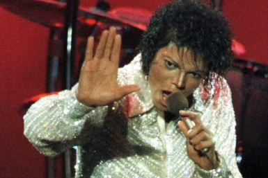File photo of Michael Jackson performing during his Victory Tour concert in Toronto