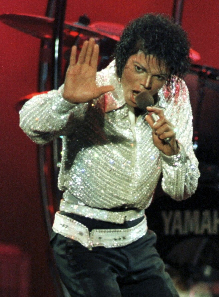 File photo of Michael Jackson performing during his Victory Tour concert in Toronto