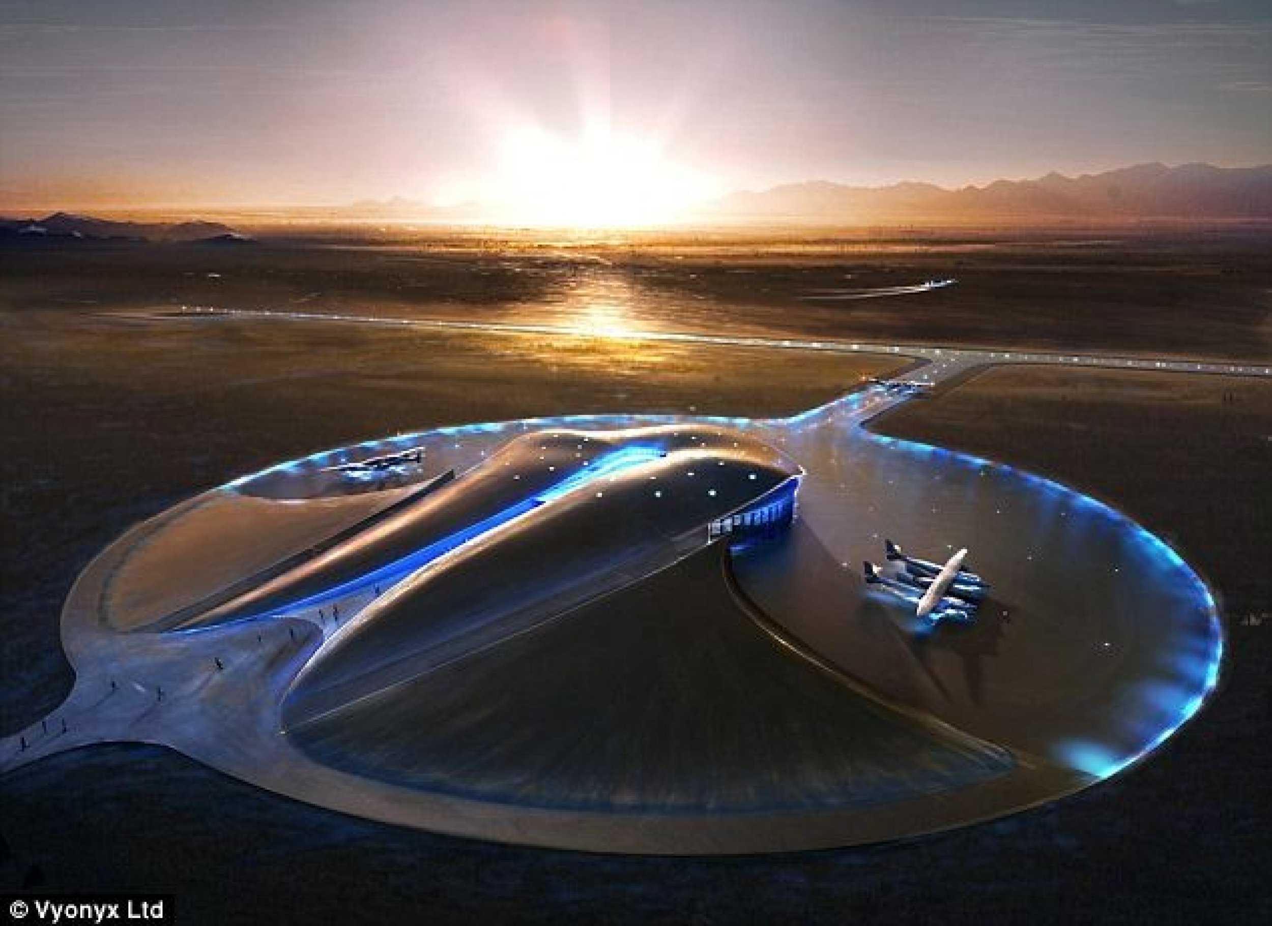 World's First Commerical Spaceport Near Completion [VIDEO, PHOTOS]