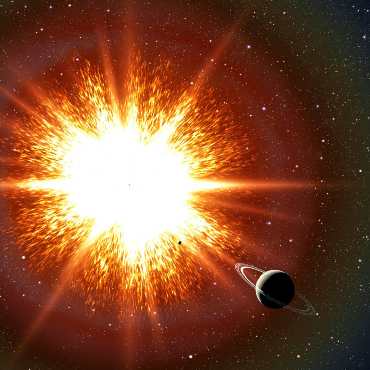 Exploding White Dwarf