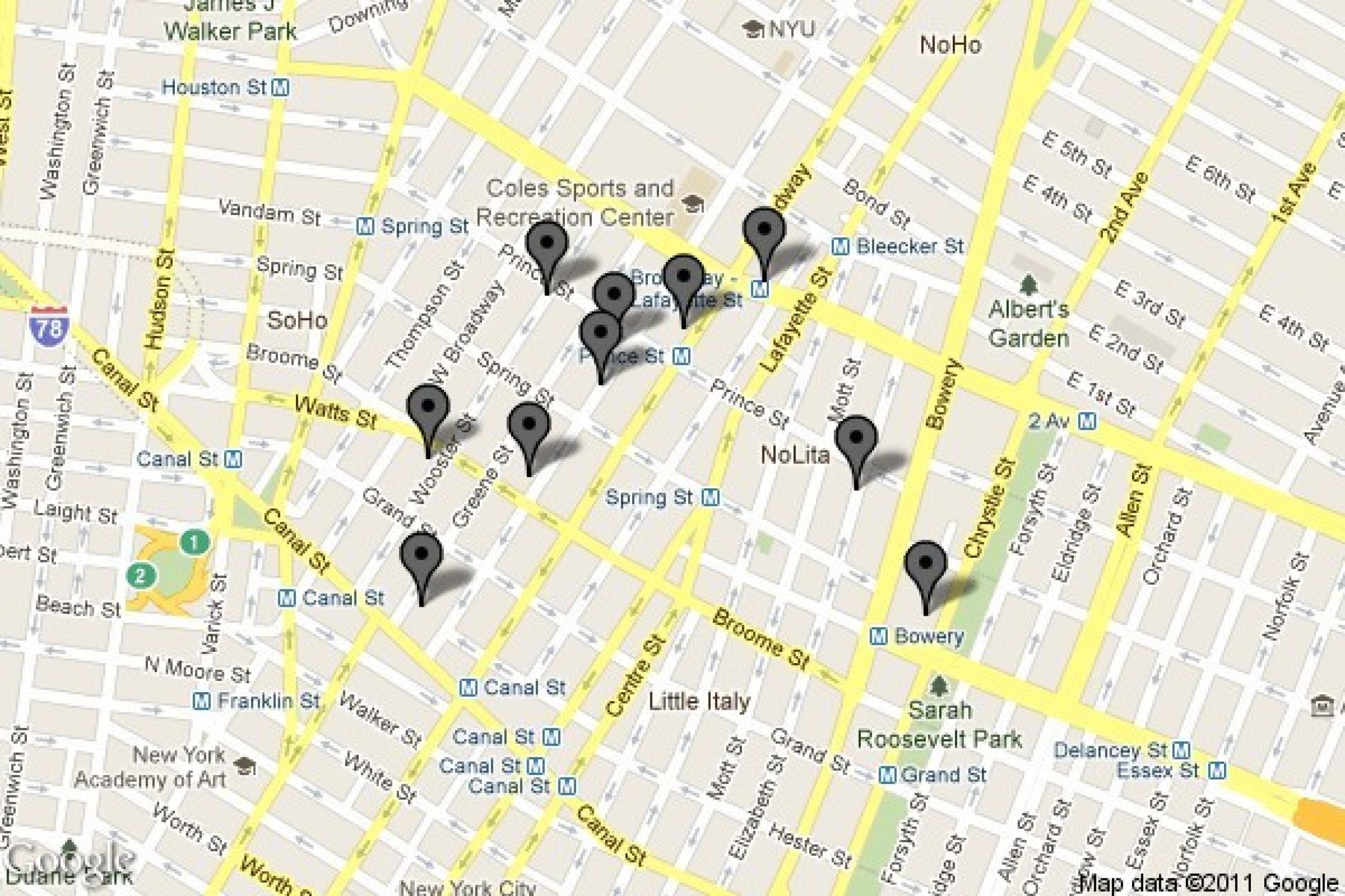 Fashion Night Out New York City: Soho Map and Itinerary | IBTimes