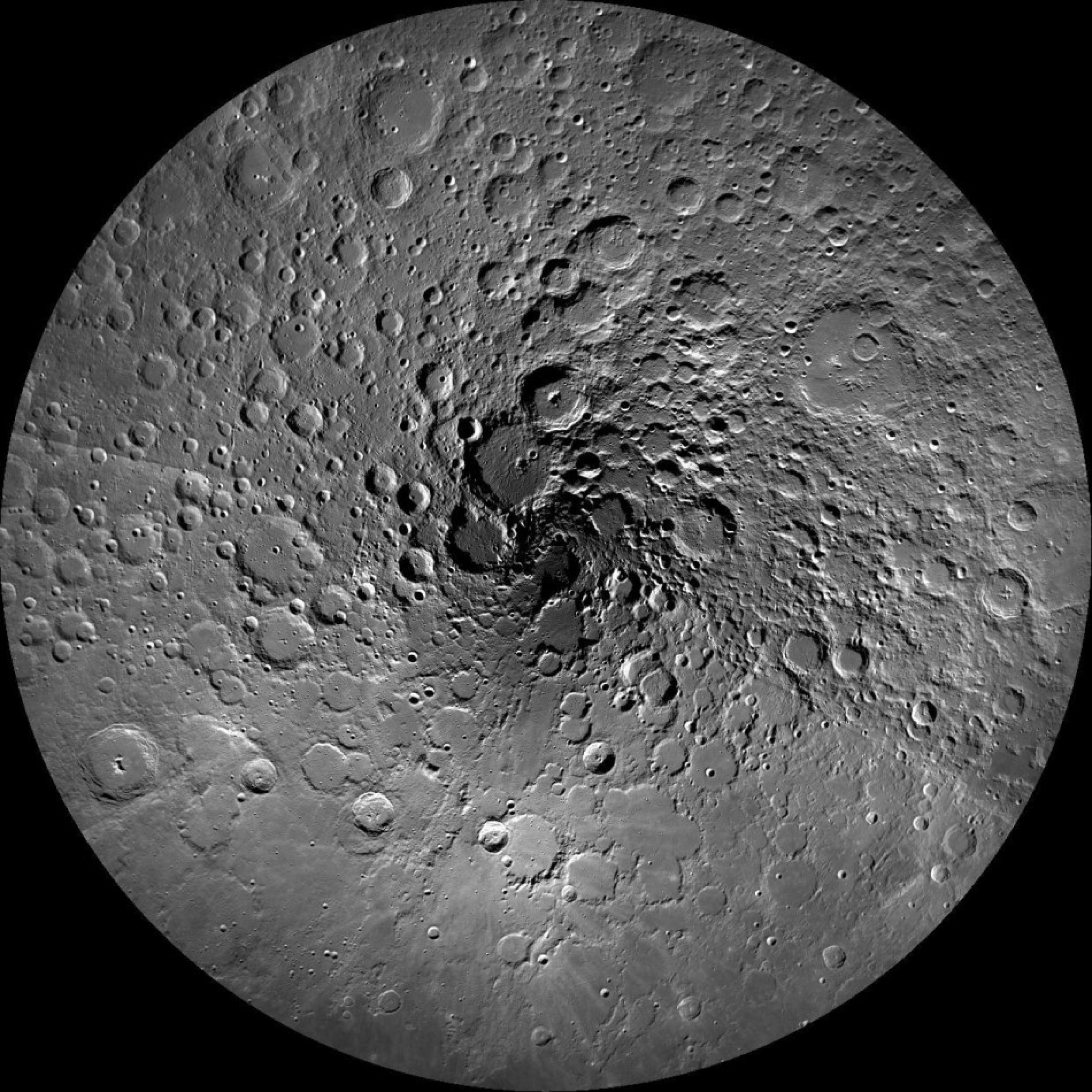 The Moons North Pole
