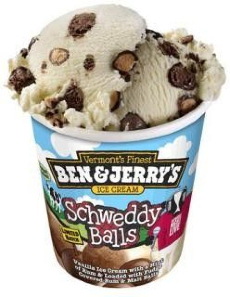 Ben & Jerry&#039;s &#039;&#039;Schweddy Balls&#039;&#039; ice cream is seen in a handout photo.