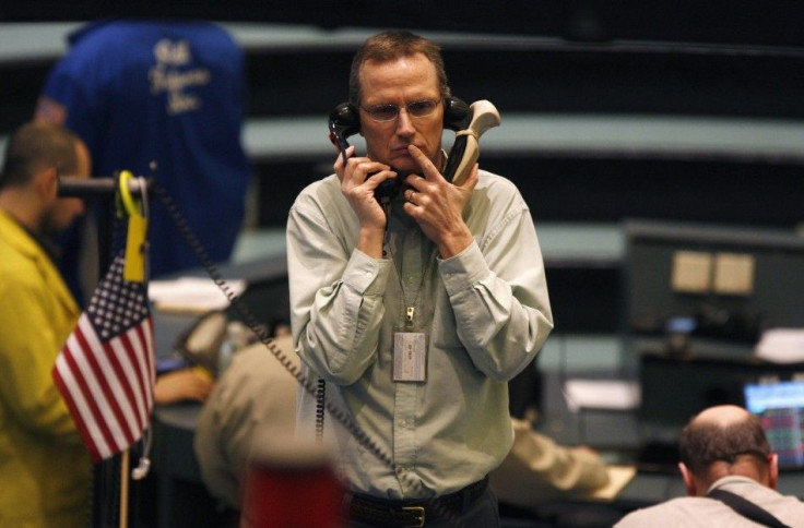 Trader in the Nymex pit