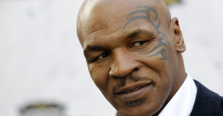 Tyson arrives for the taping of the television show "The Comedy Central's Roast of Charlie Sheen" at Sony studios in Culver City