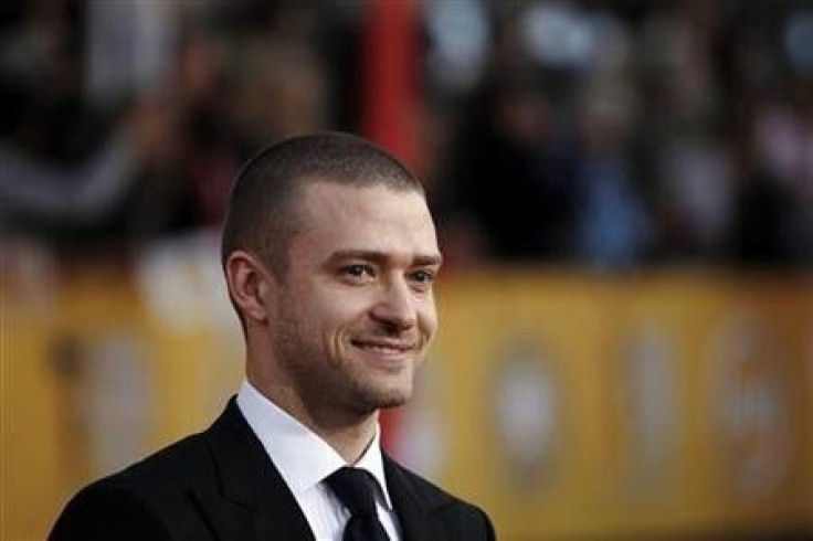 Justin Timberlake arrives at the 17th annual Screen Actors Guild Awards in Los Angeles, California